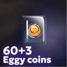 60+3 Eggy Coins